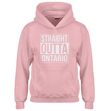 Youth Straight Outta Ontario Kids Hoodie