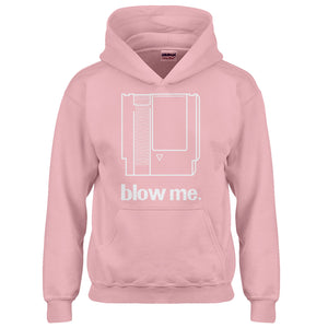 Hoodie Blow Me Game Cartridge Kids Hoodie