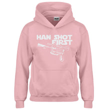 Hoodie Han Shot First Kids Hoodie