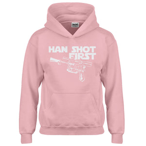 Hoodie Han Shot First Kids Hoodie
