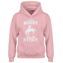 Youth Can't Nobody Tell Me Nothin' Kids Hoodie