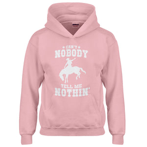 Youth Can't Nobody Tell Me Nothin' Kids Hoodie