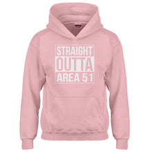 Youth Straight Outta Area 51 Kids Hoodie