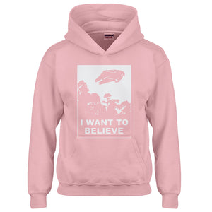 Youth I Want to Believe Star Ship Kids Hoodie