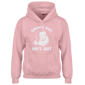 Youth Snows Out Ho's Out Kids Hoodie