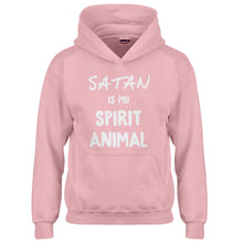 Youth Satan is my Spirit Animal Kids Hoodie