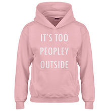 Hoodie Too Peopley Outside Kids Hoodie