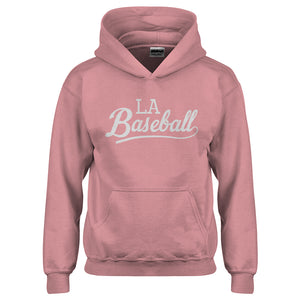 Youth LA Baseball Team Kids Hoodie