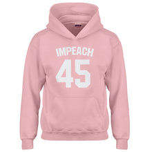 Youth Impeach 45 Kids Hoodie