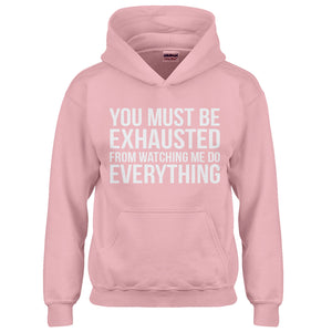 Hoodie You Must be Exhausted Kids Hoodie