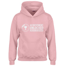Youth Achievement Unlocked Create Offspring Kids Hoodie