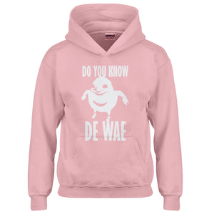 Hoodie Do You Know De Wae Kids Hoodie