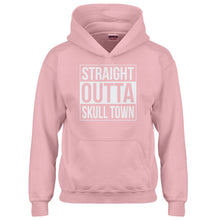 Youth Straight Outta Skull Town Kids Hoodie