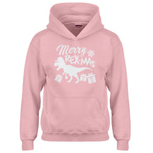 Youth Merry Rex-Mas Kids Hoodie