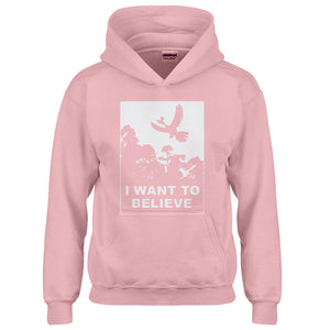 Youth I Want to Believe Kanto Sighting Kids Hoodie