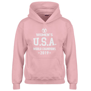 Youth World Soccer Champs 2019 Kids Hoodie