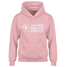 Youth Achievement Unlocked Tied the Knot Kids Hoodie