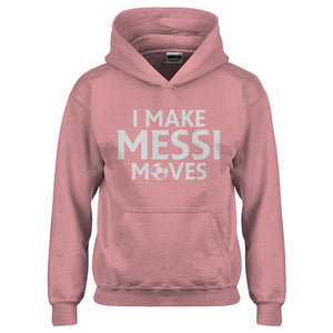 Youth I make Messi Moves Kids Hoodie
