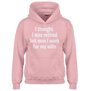 Youth I Thought I was Retired Kids Hoodie