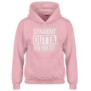 Youth Straight Outta New York City Kids Hoodie