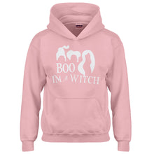 Youth Boo! I'm a Witch! Kids Hoodie