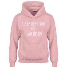 Hoodie Sleep Deprived and Dead Inside Kids Hoodie