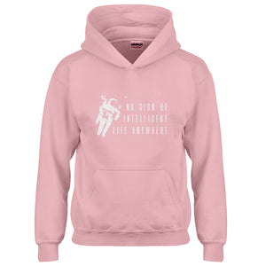 Hoodie No Sign of Intelligent Life Kids Hoodie