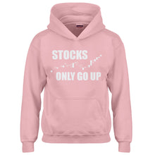 Youth STOCKS ONLY GO UP Kids Hoodie
