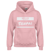 Hoodie Hello My Name is Senpai Kids Hoodie