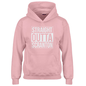 Youth Straight Outta Scranton Kids Hoodie