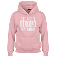 Youth Straight Outta My Mom Kids Hoodie