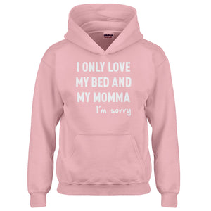 Hoodie Only Love My Bed Kids Hoodie