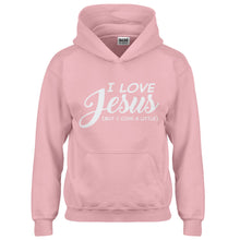 Hoodie I Love Jesus but I Cuss a Little Kids Hoodie