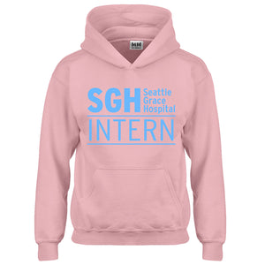 Hoodie Intern Seattle Grace Hospital Kids Hoodie