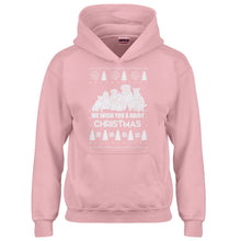 Hoodie We Wish You a Hairy Christmas Kids Hoodie