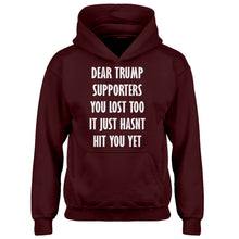 Hoodie Dear Trump Supporters Kids Hoodie