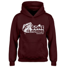 Hoodie Gone Fishin Kids Hoodie