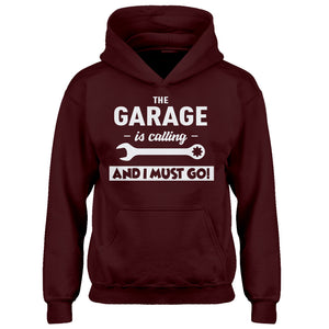 Youth The Garage is Calling Kids Hoodie