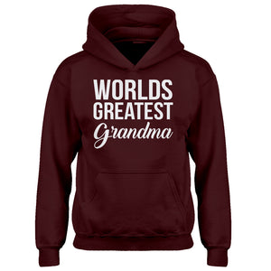 Youth World's Greatest Grandma Kids Hoodie