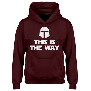 Youth This is the Way Kids Hoodie
