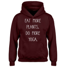 Hoodie More Plants More Yoga Kids Hoodie