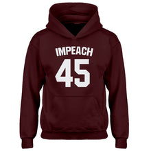 Youth Impeach 45 Kids Hoodie
