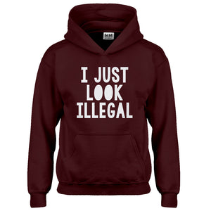 Hoodie I just Look Illegal Kids Hoodie