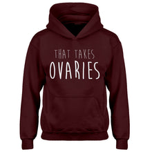 Youth That Takes Ovaries Kids Hoodie