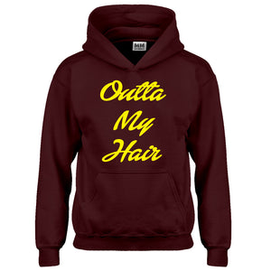 Hoodie Outta My Hair Kids Hoodie