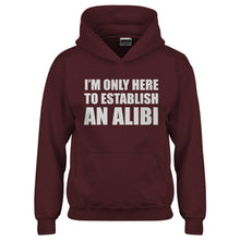 Youth Here to Establish and Alibi Kids Hoodie