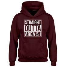Youth Straight Outta Area 51 Kids Hoodie