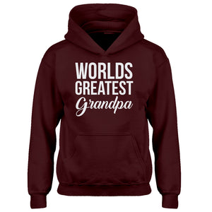 Youth World's Greatest Grandpa Kids Hoodie