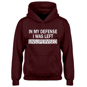 Hoodie In My Defense Kids Hoodie