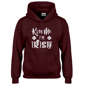 Hoodie Kiss Me I'm Irish Kids Hoodie